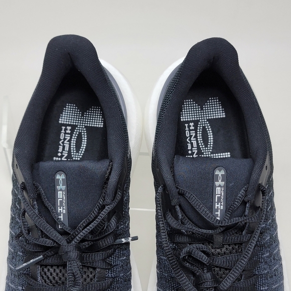 Under Armour W Infinite Elite UA Black Women Sz 10 Running Shoes 3027199-001 New - Picture 10 of 11